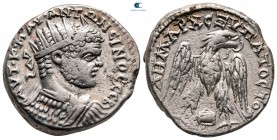 Mesopotamia. Edessa. Caracalla AD 198-217. Struck circa AD 215-217. Tetradrachm AR