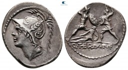 Q. Thermus M.f 103 BC. Rome. Denarius AR