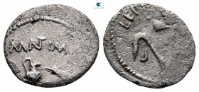 Mark Antony 32-31 BC. Rome. Quinarius AR