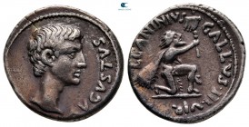 Augustus 27 BC-AD 14. Rome. Denarius AR
