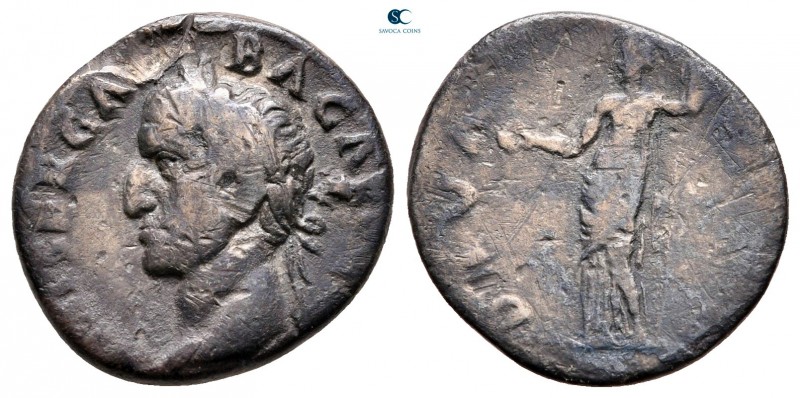 Galba AD 68-69. Struck circa AD 8 June 68 - 15 January 69. Rome
Denarius AR

...