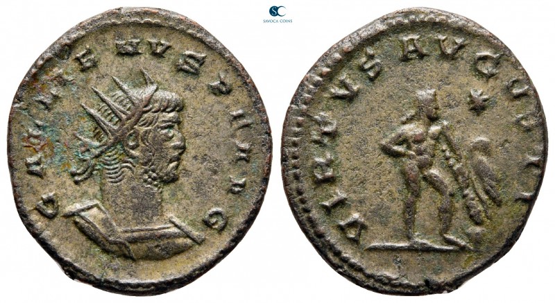 Gallienus AD 253-268. Antioch
Antoninianus Æ

22 mm, 3,19 g

GALLIENVS PF A...