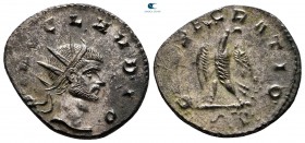 Divus Claudius II (Gothicus) AD 270. Rome. Antoninianus Æ silvered