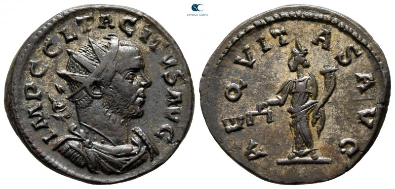 Tacitus AD 275-276. November - December 275. Lugdunum (Lyon)
Billon Antoninianu...