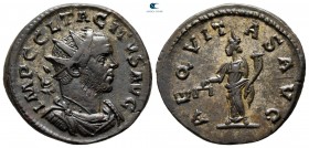 Tacitus AD 275-276. November - December 275. Lugdunum (Lyon). Billon Antoninianus