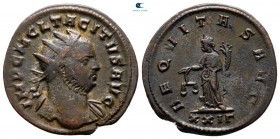 Tacitus AD 275-276. 3rd officina, early 276 - June 276. Rome. Billon Antoninianus