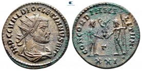 Diocletian AD 284-305. Antioch. Antoninianus Æ