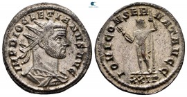 Diocletian AD 284-305. Rome. Antoninianus Æ silvered