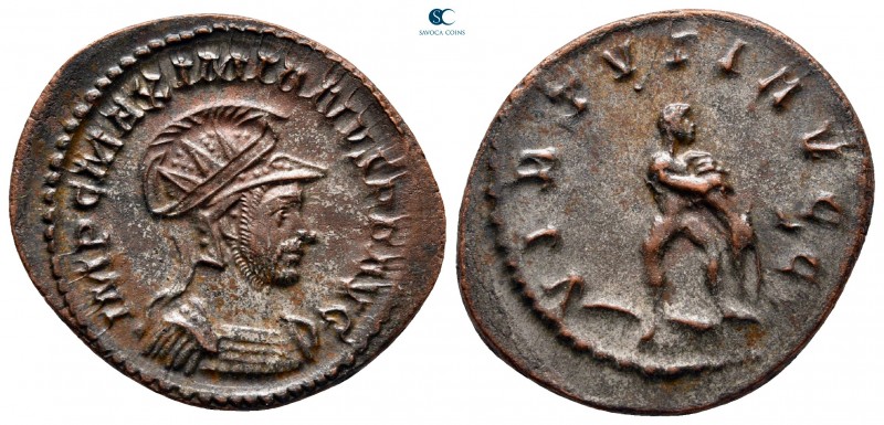 Maximianus Herculius AD 286-305. Lugdunum (Lyon)
Radiatus Æ

25 mm, 3,94 g
...