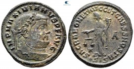 Maximianus Herculius AD 286-305. Siscia. Follis Æ