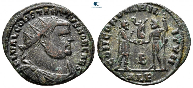 Constantius I Chlorus, as Caesar AD 293-305. Alexandria
Radiatus Æ

22 mm, 2,...