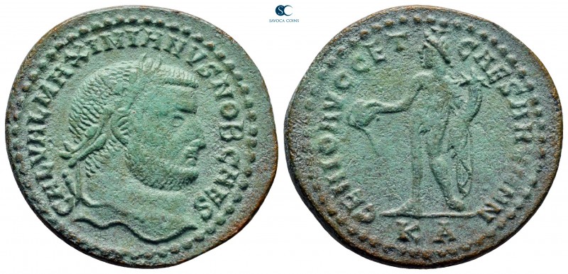 Galerius Maximianus, as Caesar AD 293-305. Cyzicus
Follis Æ

29 mm, 8,7 g

...