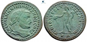 Galerius Maximianus, as Caesar AD 293-305. Cyzicus. Follis Æ