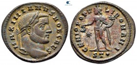 Galerius Maximianus, as Caesar AD 293-305. Ticinum. Follis Æ
