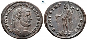 Galerius Maximianus AD 305-311. Heraclea. Follis Æ