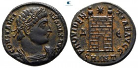Constantine I the Great AD 306-337. Struck AD 329-330. Antioch. Follis Æ