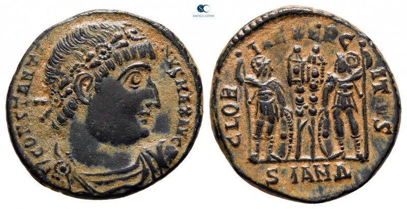 Constantine I the Great AD 306-337. Antioch
Follis Æ

16 mm, 2,58 g

CONSTA...