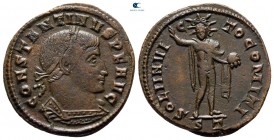 Constantine I the Great AD 306-337. Struck AD 312-313. Ticinum. Follis Æ