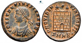 Constantine II, as Caesar AD 317-337. Cyzicus. Follis Æ