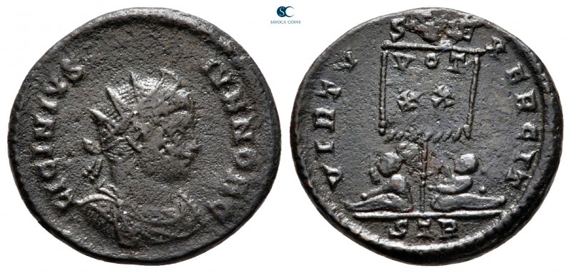 Licinius II, as Caesar AD 317-324. Treveri
Follis Æ

19 mm, 3,00 g

LICINIV...