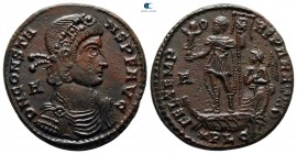 Constans AD 337-350. Lugdunum (Lyon). Centenionalis Æ