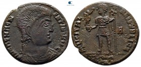Magnentius AD 350-353. Contemporary imitation. Uncertain mint. Centenionalis Æ