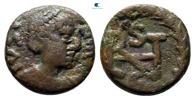 The Ostrogoths. Rome AD 526-534. Athalaric, in the name of Justinian..
Nummus Æ...