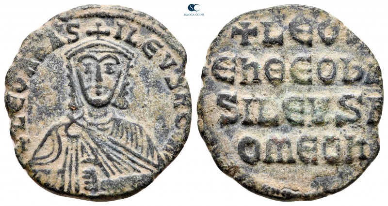 Leo VI the Wise. AD 886-912. Constantinople
Follis or 40 Nummi Æ

24 mm, 5,17...