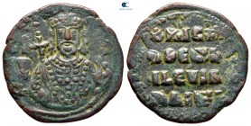 Nicephorus II Phocas AD 963-969. Constantinople. Follis Æ