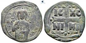 Michael IV the Paphlagonian AD 1034-1041. Constantinople. Follis or 40 Nummi Æ