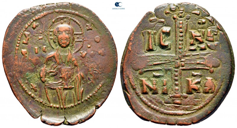Michael IV the Paphlagonian AD 1034-1041. Constantinople
Anonymous Follis Æ

...