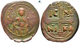 Michael IV the Paphlagonian AD 1034-1041. Constantinople. Anonymous Follis Æ
