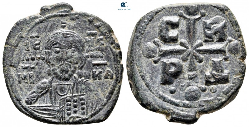 Romanus IV, Diogenes AD 1068-1071. Constantinople
Follis or 40 Nummi Æ

27 mm...