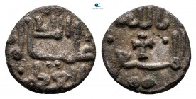 Tancredi AD 1190-1194. Sicily, Palermo. BI Kharruba or Dirhem Fraction