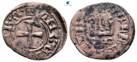 John II Angelus Comnenus AD 1303-1318. Hypate (or Nea Patra), near modern Lamia. Denier Tournois BI