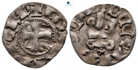Jean de Gravina AD 1322-1333. Glarenza (modern Kyllini in Elis). Denier Tournois BI
