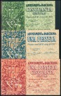 BARCELONA. 50 Céntimos, 1 Peseta y 1´50 Pesetas. 13 de Mayo de 1937 y 30 de Septiembre de 1937. Series B, C y A, respectivamente. (González: 6520, 652...