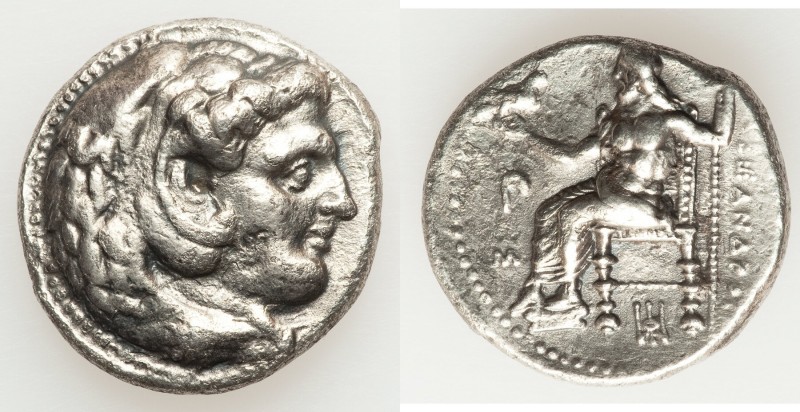 MACEDONIAN KINGDOM. Alexander III the Great (336-323 BC). AR tetradrachm (26mmm,...