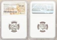 MACEDONIAN KINGDOM. Alexander III the Great (336-323 BC). AR drachm (17mm, 12h). NGC Choice XF. Posthumous issue of Magnesia ad Maeandrum, ca. 319-305...