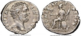 Clodius Albinus, as Caesar (AD 195-197). AR denarius (19mm, 5h). NGC Choice VF. Rome, AD 194-195. D CLOD SEPT AL-BIN CAES, bare head of Clodius Albinu...