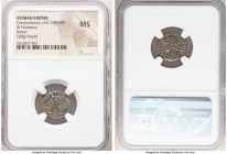 Constantinople Commemorative (ca. AD 330-340). AE3 or BI nummus (18mm, 6h). NGC MS. Rome, 5th officina, ca. AD 332, struck under Constantine I to comm...