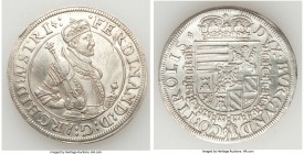 Archduke Ferdinand Taler ND (1564-1595) XF (Cleaned, Scratches), Hall mint, Dav-8094. 40mm. 27.97gm. 

HID09801242017

© 2020 Heritage Auctions | ...