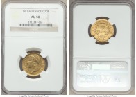Napoleon gold 20 Francs 1810-A AU50 NGC, Paris mint, KM695.1. AGW 0.1867 oz.

HID09801242017

© 2020 Heritage Auctions | All Rights Reserved