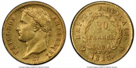 Napoleon gold 20 Francs 1813-A AU53 PCGS, Paris mint, KM695.1, Gad-1025, Fr-516. AGW 0.1867 oz. 

HID09801242017

© 2020 Heritage Auctions | All R...
