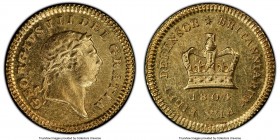 George III gold 1/3 Guinea 1804 AU58 PCGS, KM650, S-3740. 

HID09801242017

© 2020 Heritage Auctions | All Rights Reserved