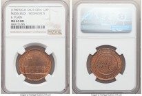 3-Piece Lot of Certified Assorted Coppers NGC, 1) Middlesex. Skidmore's 1/2 Penny Token 1790's - MS65 Red and Brown, D&H-630A 2) George III 1/2 Penny ...