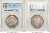 Victoria 1/2 Crown 1897 MS63+ PCGS, KM782, S-3938. 

HID09801242017

© 2020 Heritage Auctions | All Rights Reserved