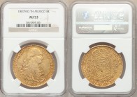 Charles IV gold 8 Escudos 1807 Mo-TH AU53 NGC, Mexico City mint, KM159. AGW 0.7615 oz. 

HID09801242017

© 2020 Heritage Auctions | All Rights Res...