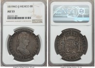 Ferdinand VII 8 Reales 1819 Mo-JJ AU53 NGC, Mexico City mint, KM111. Charcoal and gold toned. 

HID09801242017

© 2020 Heritage Auctions | All Rig...
