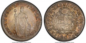 North Peru. Republic 8 Reales 1837 LM-TM AU55 PCGS, Lima mint, KM155.

HID09801242017

© 2020 Heritage Auctions | All Rights Reserved